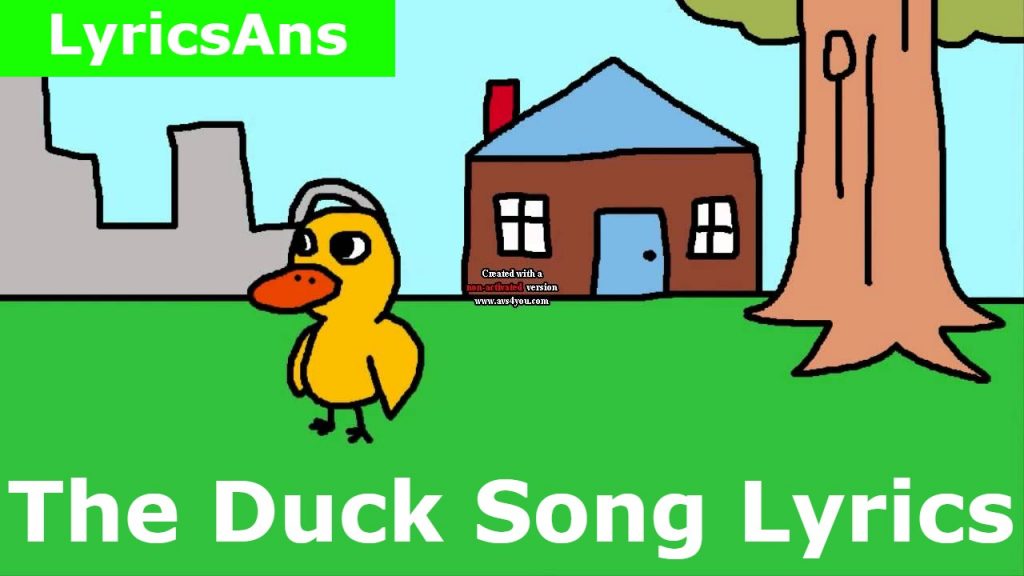 the-duck-song-lyrics-by-fred-sledge-smith-lyrics-ans