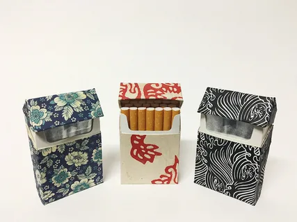 Custom Empty Cigarette Boxes